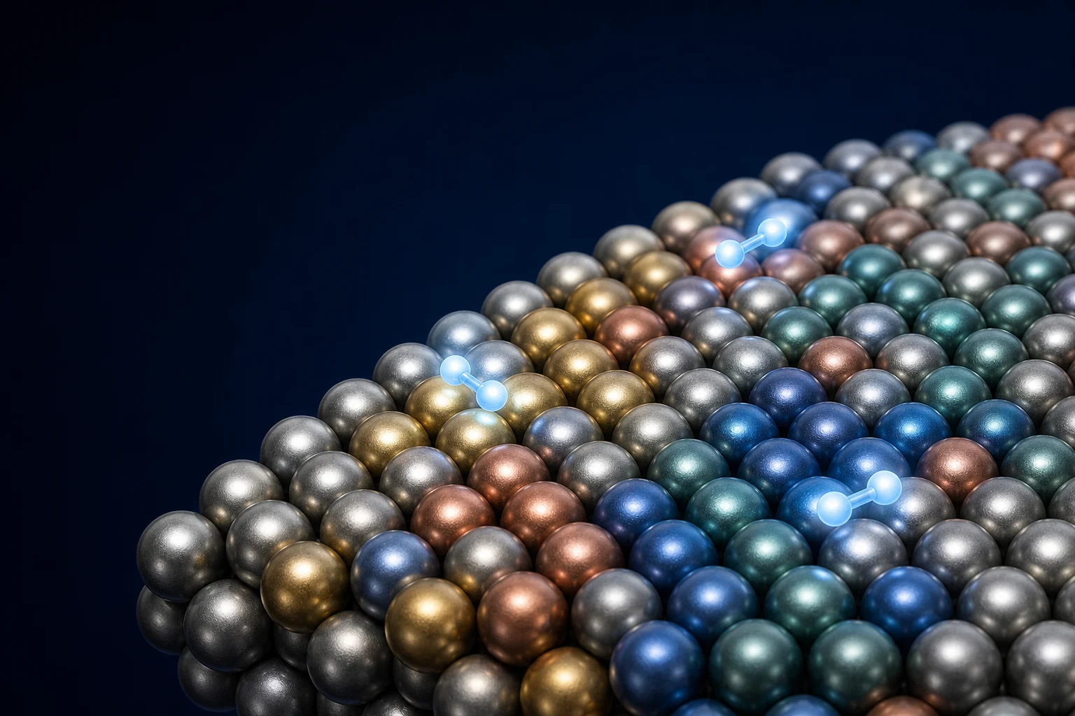 A five-metal alloy